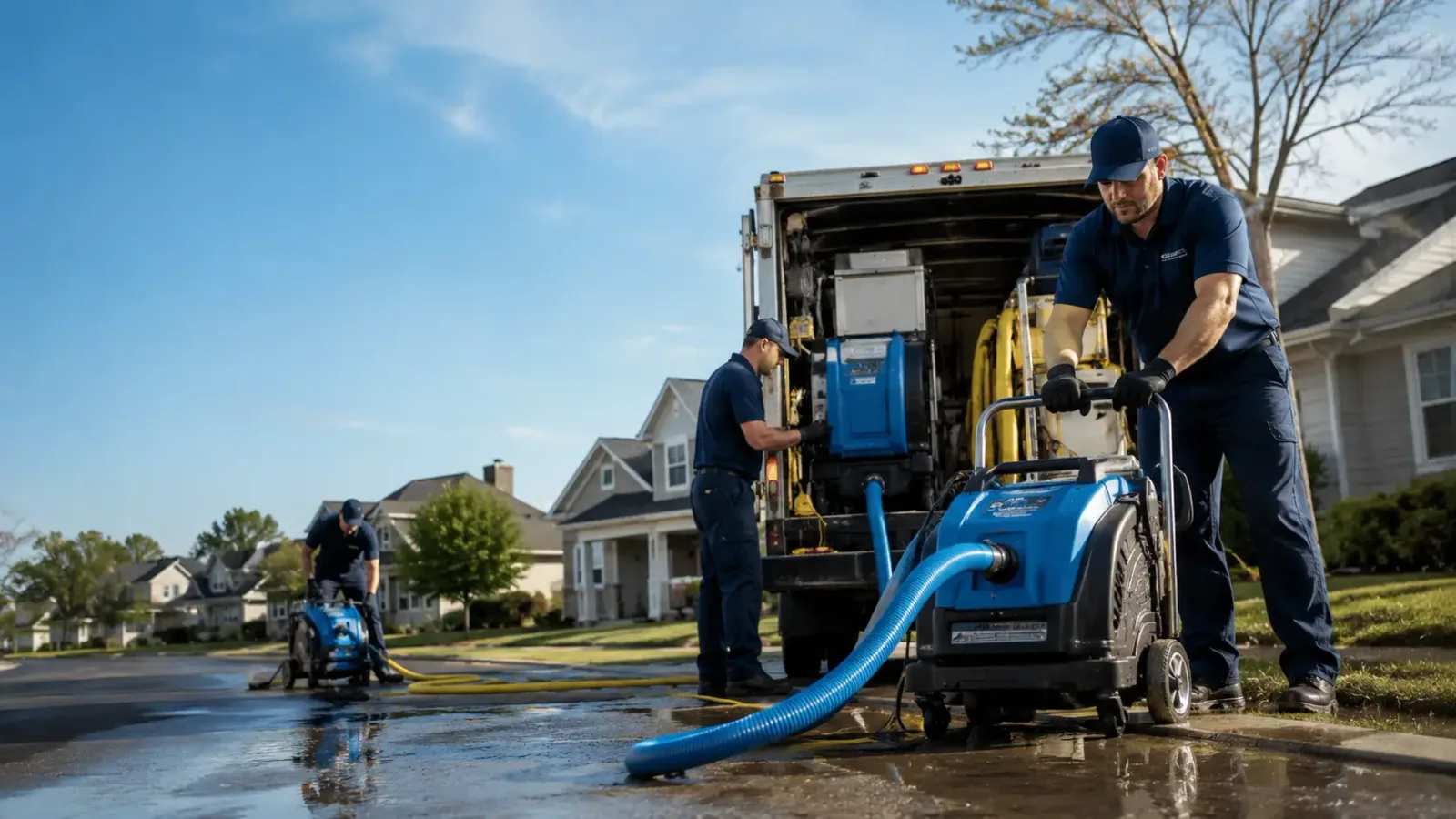 Flood Damage Cleanup in Industry, IL